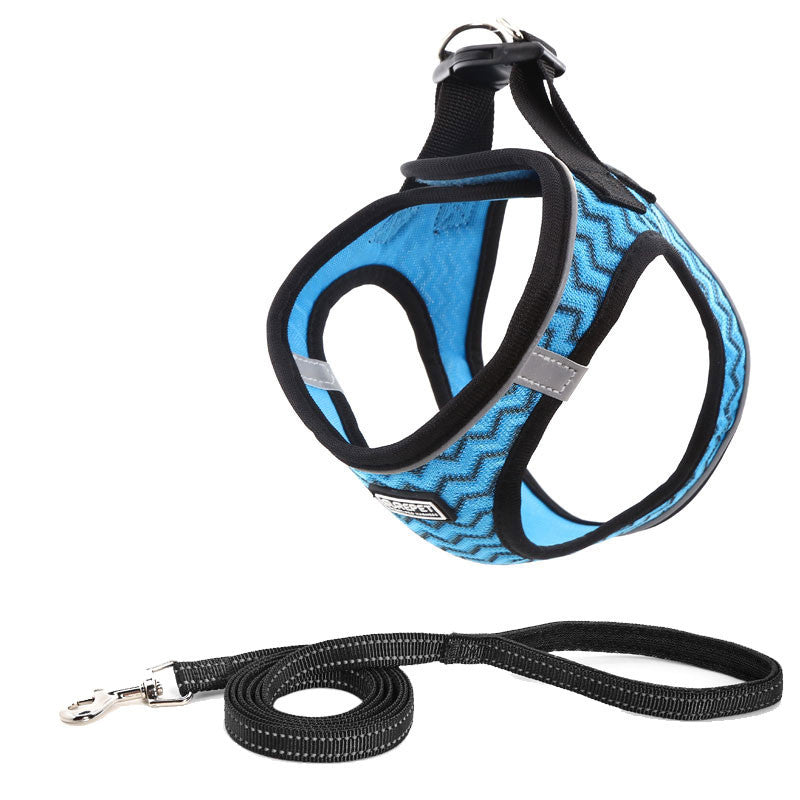 Reflective Sports Harness & Lead